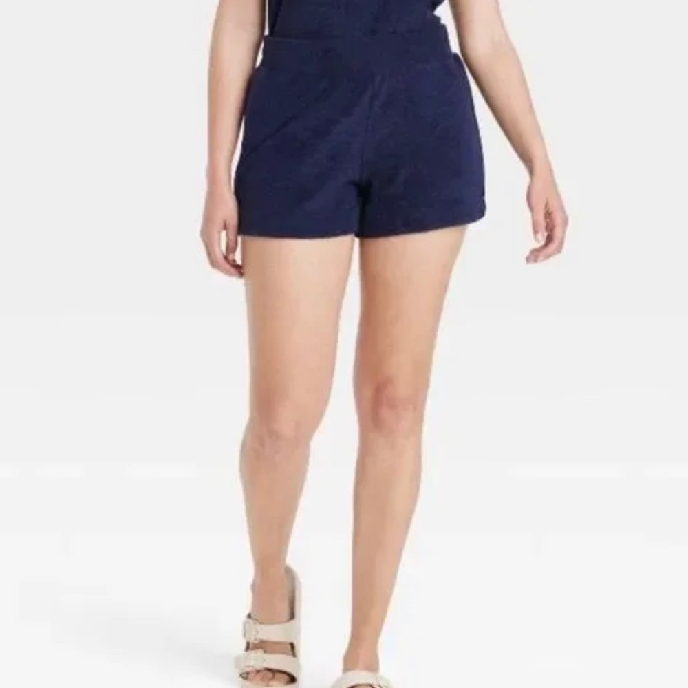 A New Day Womens Shorts, Navy, size medium, NWT